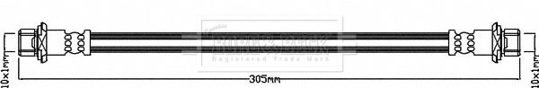 BORG & BECK Pidurivoolik BBH8265